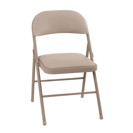 Templeton Vinyl Seat Chair, Sand, 4PK TE2739749